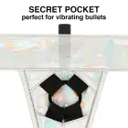 Mythology Fantasy Harness – adjustable vegan strap-on harness – iridescent – S/M — Photo 2