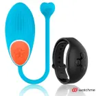 Wearwatch vibruojantis kiaušinėlis su WatchMe nuotolinio valdymo laikrodžiu – mėlyna — Nuotrauka 2