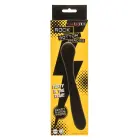 Salokāms Baudas Dildo – 18 cm (7″) – Melns — Foto 2