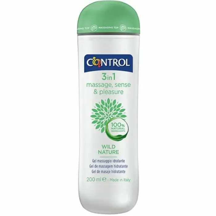 Control Wild Nature 3-in-1 Massage Gel – 200 ml