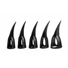 XR Brands Sensory Claw Rings Black Set – 10 Pieces — Photo 2