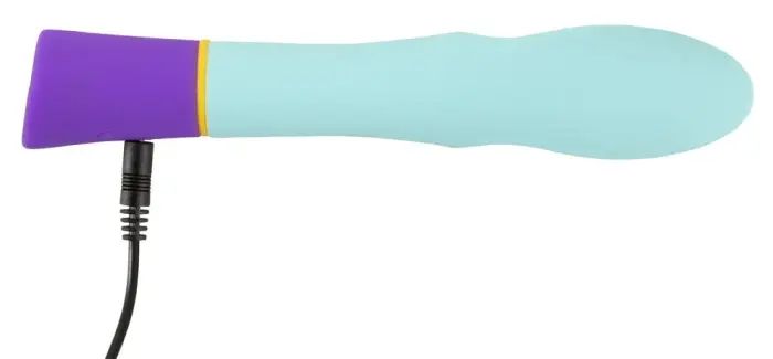 bunt. dubultais vibrators – 18.2 cm (7.2″) – daudzkrāsains Foto 10