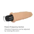 Xtreme Feel Cyberskin vibraator – 19 cm (7.5″) – nahavärvi — Foto 4