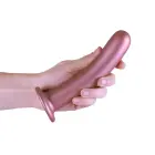 Lygus silikoninis G taško dildo – 17 cm (7″) – rožinis — Nuotrauka 7