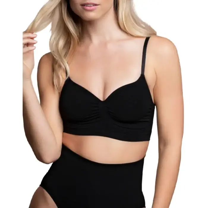 Bye Bra Seamless Medium Control бюстгальтер – чёрный – L