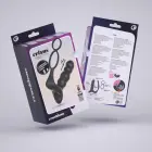 CRUSHIOUS CRIXUS prostatos vibratorius su nuotolinio valdymo pulteliu – 14.5 cm – Juodas — Nuotrauka 7