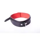 Kiotos Basic Leather Collar – Red — Photo 2