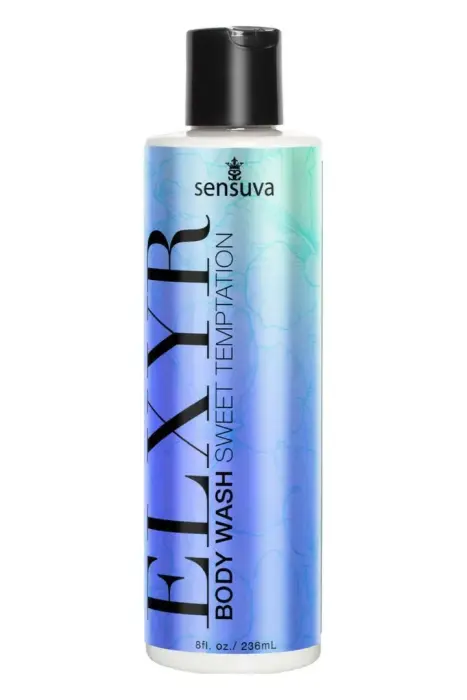Sensuva Body Wash Sweet Temptation – vanilla & sweet pea body wash – 236 ml