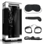 Deluxe Bondage Kit – ball gag, cuffs, G-spot vibrator & blindfold — Photo 1