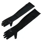 Cottelli Collection Wet Look pikad kindad – S-L – mustad — Foto 5