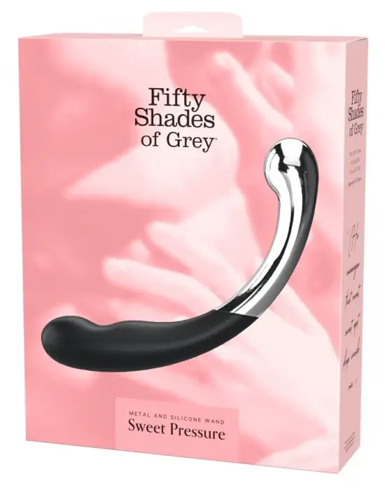 Fifty Shades of Grey Sweet Pressure kahepoolne Wand dildo – 21.5 cm (8.5″) – must
