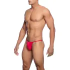 MOB Microfiber V-String – S/M – Red — Photo 1