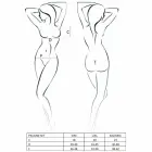 Passion Pauline 3 dalių apatinių komplektas – juodas – L/XL — Nuotrauka 2