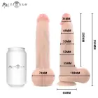 MR INTENSE Bruce XL Silicone Model – 25.5 cm (10″) – Skin — Photo 5