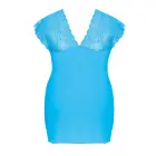 Ofeely L+ чёрная сорочка с кружевными рукавами Фото num