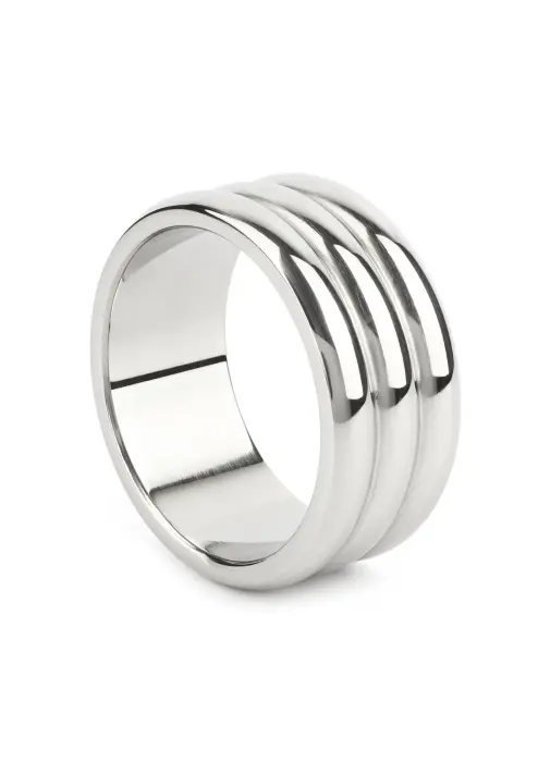 Mr. Steel Elegant Deep кольцо для члена – 50 мм – серебристый