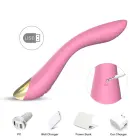 Flamingo G-punkta vibrators un klitora stimulators – 22.2 cm (8.7″) – gaiši rozā — Foto 4