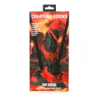XR Brands Fire Demon fantasy dildo – 27 cm (10.6″) – punane/must — Foto 3