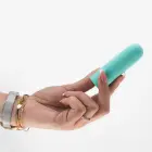 Quackers įkraunamas kulkos vibratorius – 8.6 cm (3.4″) – žalias — Nuotrauka 7