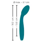 Smile vibrators ar kustīgu galvu – 18.2 cm (7.2″) – rozā — Foto 8