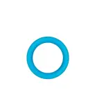 FIREFLY HALO Medium Cock Ring – Blue — Photo 2
