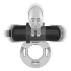 Intense Fry – vibrating cock ring, flexible, waterproof IPX7 – transparent — Photo 3
