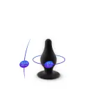 SD. Plug Model 2 XS Vibrating Dual Density Anal Plug – 6.4 cm (2.5″) – Black — Photo 5