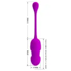 PRETTY LOVE Callieri vibrators ar kustību – violets — Foto 4