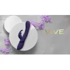 VIVE Mika Model VIVE057 trīs motoru vibrators – violets — Foto 9