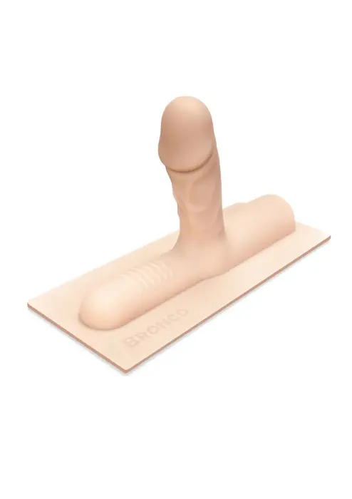 Cowgirl Bronco Silicone Sex Machine Attachment – Skin Color