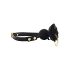 Taboom Dona Rose Ball Gag with Plug – Black — Photo 12