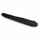 EasyToys dvipusis lankstus dildo – 44 cm (17.3″) – juodas — Nuotrauka 3
