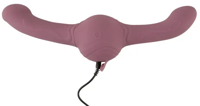 Turbo Shaker Double Lover vibrators – 30 cm – rozā Foto 10