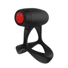 Optima Cross Xpert Vibrating Cock Ring – Black — Photo 1