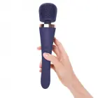 BRUSH CRUSH wand masāžas vibrators – 25.4 cm (10″) – zils — Foto 4