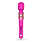 Big Ben Dubultais wand masāžas vibrators ar G-punkta stimulatoru – 26 cm (10.2″) – rozā — Foto 8
