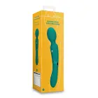 Loveline Green Gable Double-Sided Vibrating Wand – Green — Photo 2
