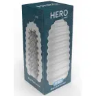 TOYJOY HERO vidutinis masturbatorius Ribs – baltas — Nuotrauka 2