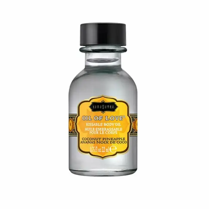 Kama Sutra Oil of Love Coconut Pineapple согревающее масло для тела – 22 мл