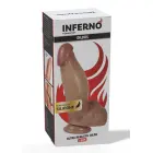 INFERNO Ülirealistlik dildo – 18 cm – nahavärv — Foto 4