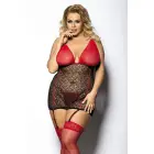 YAMMY chemise – black/red – L+ — Photo 1