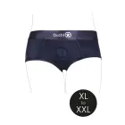 Вибрирующие страпон-трусы – XL/XXL – черные — Фото 10