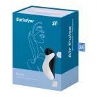 Satisfyer Orca - Air Pulse Stimulator and Vibrator - Black/White — Photo 1