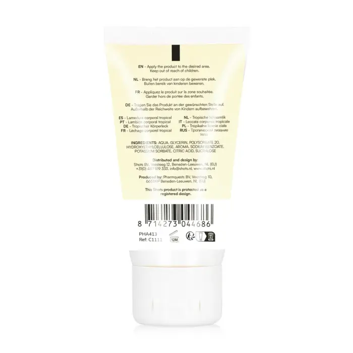 Body Lick Tropical maitsestatud kehageel – 50 ml