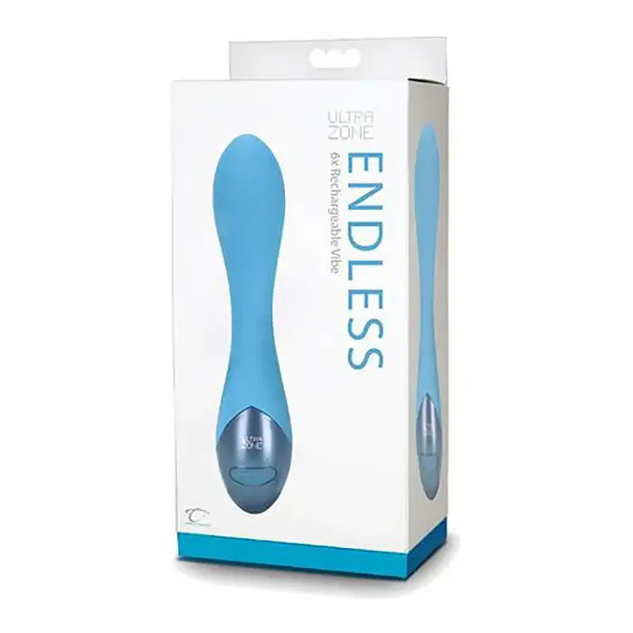 Endless гибкий перезаряжаемый вибратор – 10 cm (4″) – розовый
