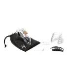 CB-X CB-6000 Clear 35 mm Secure Polycarbonate Chastity System — Photo 5