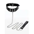TABOOM Elegant Collar and Chain Leash – Black — Photo 1