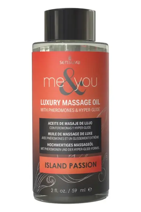 Sensuva Me & You – masāžas eļļa – salas kaisle – 59 ml