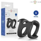 INTENSE Nikolaj Adjustable Ring Model 8 – U-Shape, Flexible, Black — Photo 1