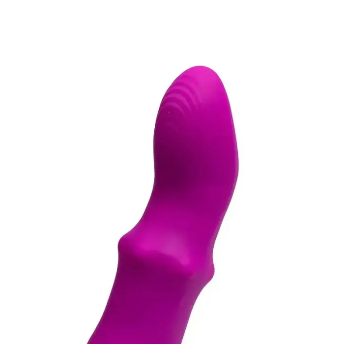 Ares vibrators ar kustību – 23 cm – rozā Foto 5